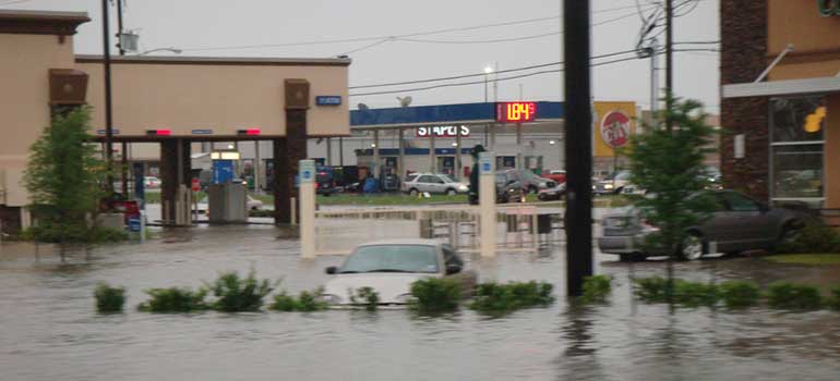 Flooding in Houston. Credit: Flickr
