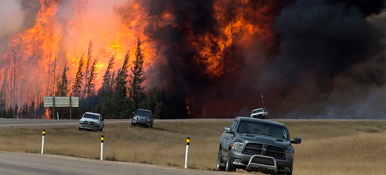 Fort McMurray wildfire, 2016. Credit: Chris Schwarz/Government of Alberta