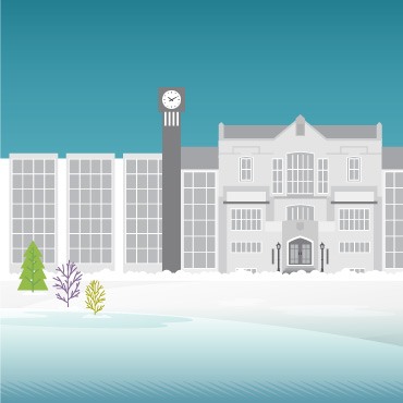 Illustration of Irving K. Barber Learning Centre