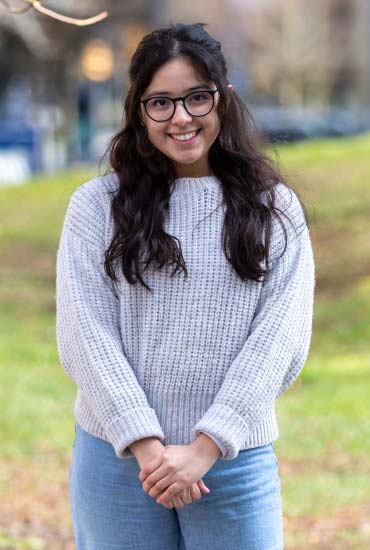 This Week at UBC host Nicole Mendoza