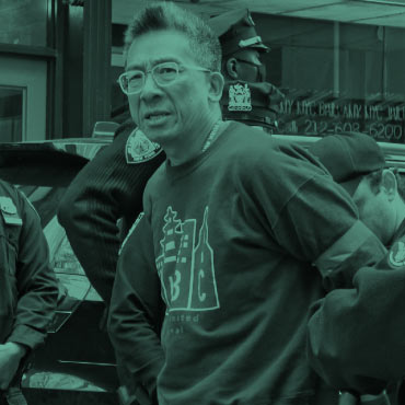 still image from 'Big Fight in Little Chinatown' film