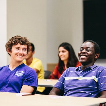 Students in classroom