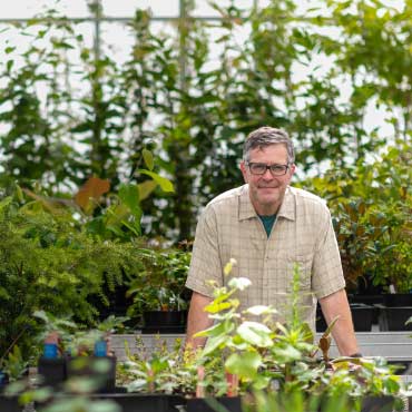 Kevin Kubeck, UBC Botanical Garden’s Nursery Horticulturalist
