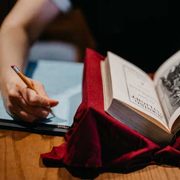 An open book