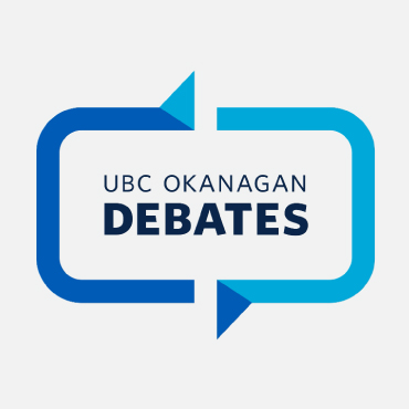 UBC Okanagan Debates logo