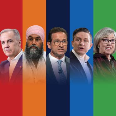 Canadian federal party leaders