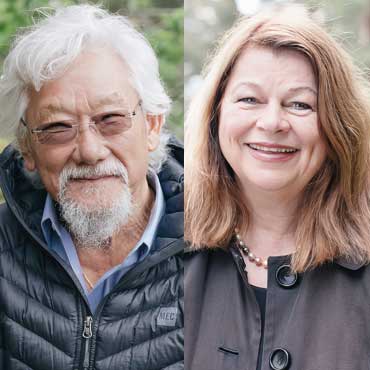 Dr. David Suzuki and Dr. Tara Cullis
