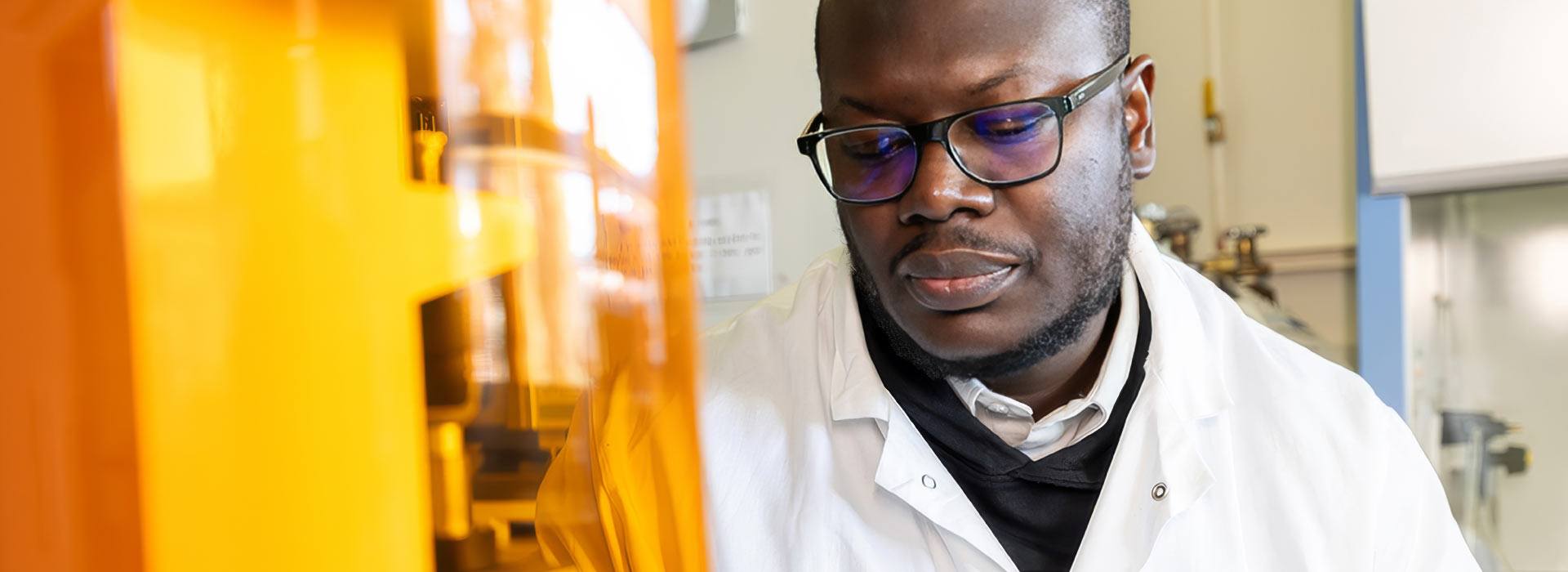 Dr. Emmanuel Osei, Assistant Professor in the Irving K. Barber Faculty of Science