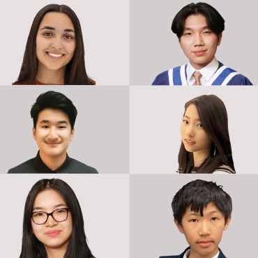 UBC students: Shailah Aggarson, Alexander Zhong, Jeanette Guo Bottom: Leo Xu, Grace Gao, Zachary Xi